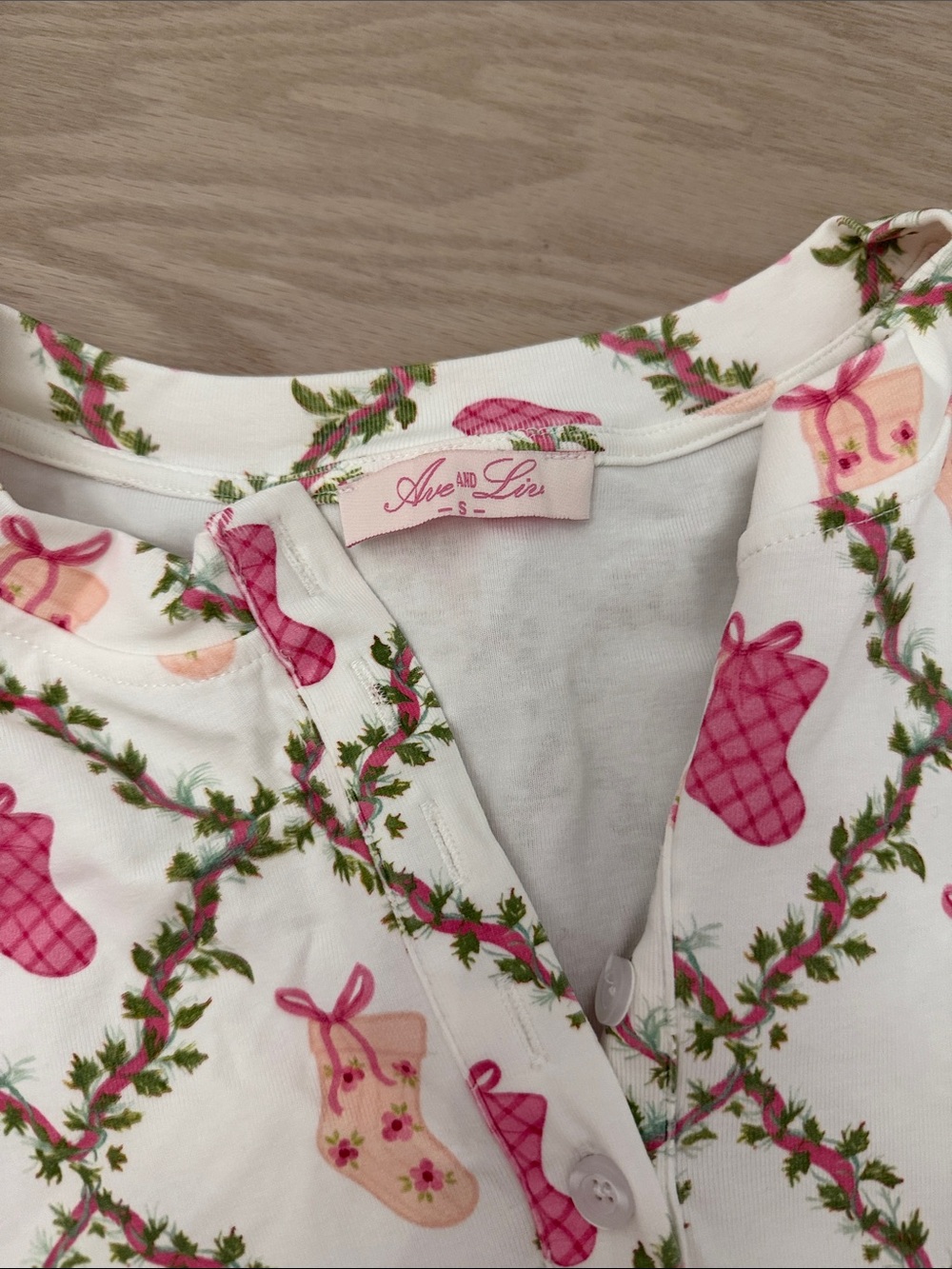 Ave & Liv Christmas Pajamas Set SMALL - Picture 2 of 6